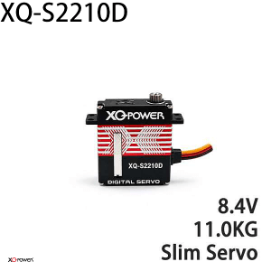 XQ-POWER XQ-S2210D slim digital servo rated 8.4 V and 11 kg·cm