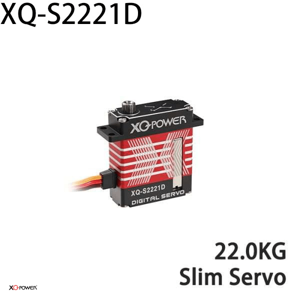 XQ-POWER XQ-S2221D slim digital servo with 22 kg·cm torque