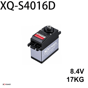 XQ-POWER XQ-S4016D digital servo rated 8.4 V and 17 kg·cm