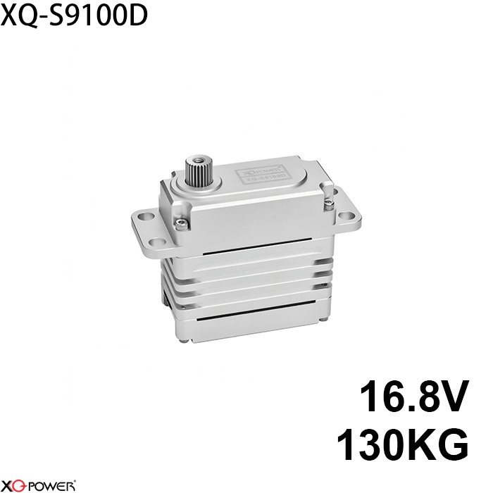 XQ-POWER XQ-S9100D digital servo rated 16.8 V and 130 kg·cm