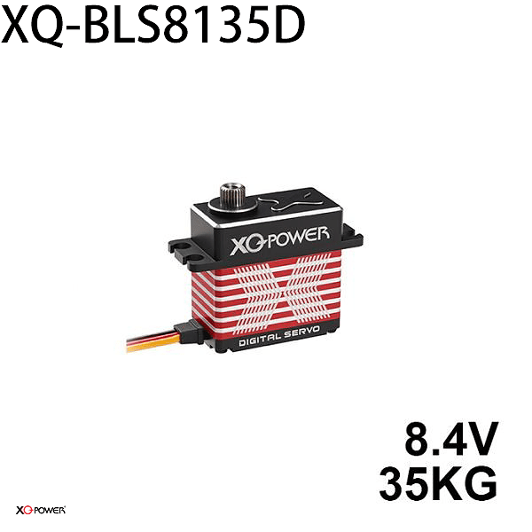 XQ-POWER XQ-BLS8135D digital servo rated 8.4 V and 35 kg·cm
