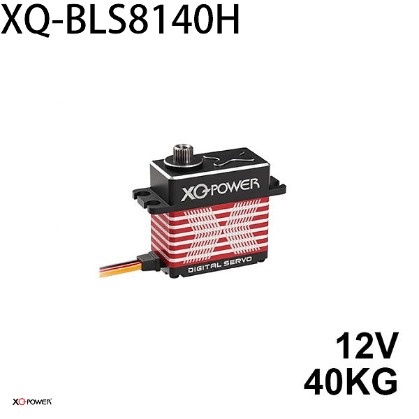 XQ-POWER XQ-BLS8140H digital servo rated 12 V and 40 kg·cm