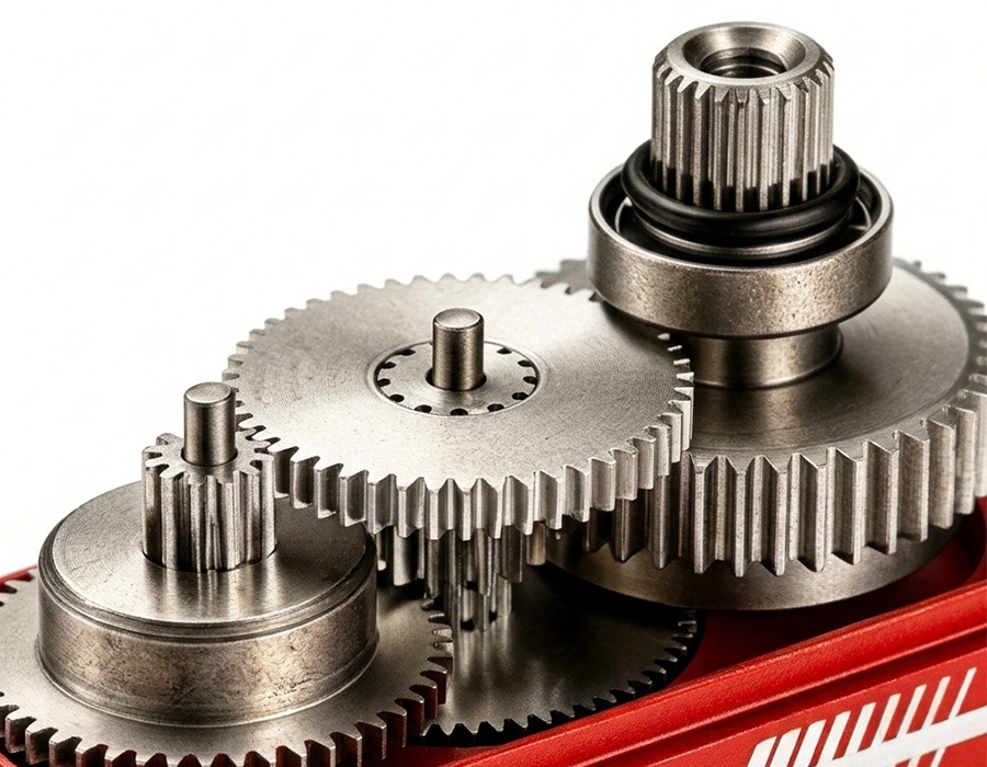 High-precision metal gear systems with ultra-low backlash manufacturing