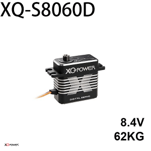 XQ-POWER XQ-S8060D digital servo rated 8.4 V and 62 kg·cm