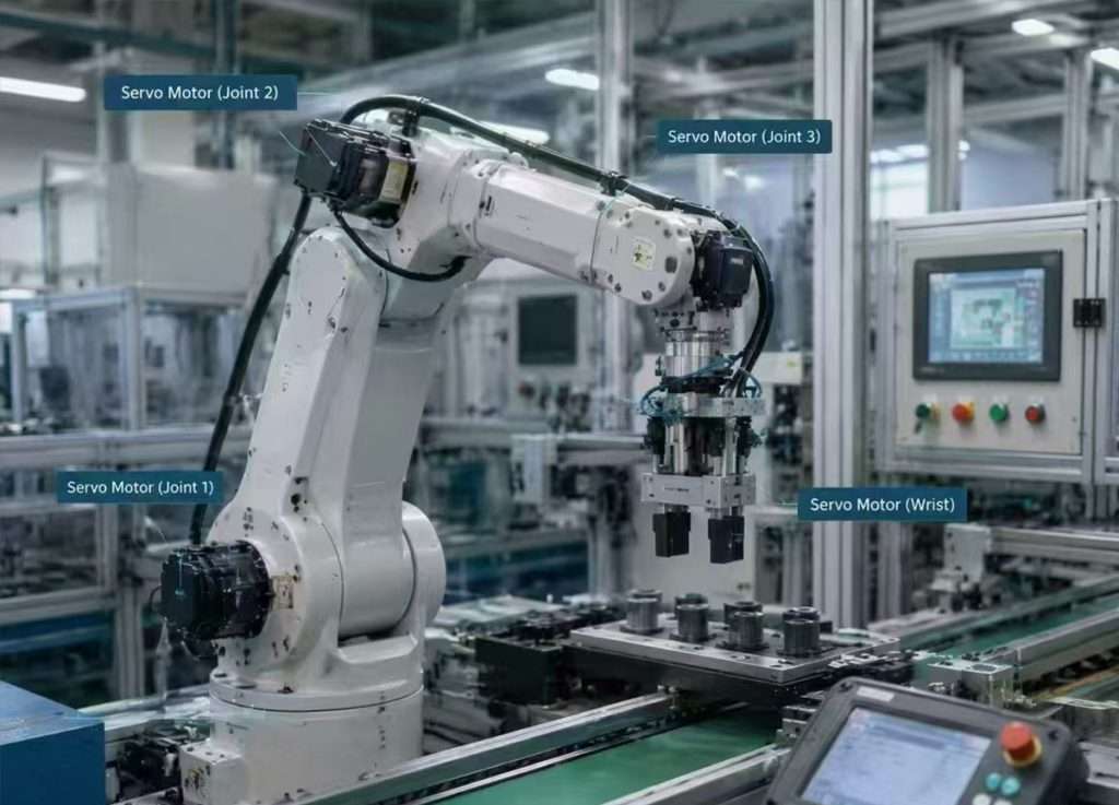 industrial-robotic-arm-servo-motor-automation-factory