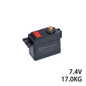 XQ-POWER S3115M 17kg/236oz-in standard digital servo with metal gears for robotics, RC models, and industrial automation