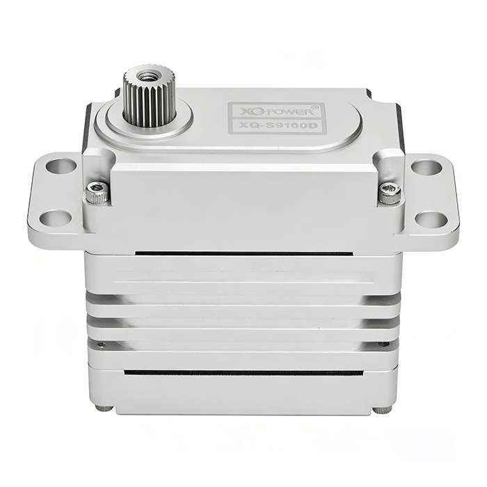 XQPOWER 130kg industrial actuator perspective view showing high-torque housing, output shaft, and precision mechanical components