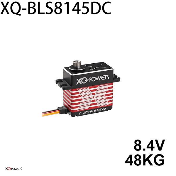 XQ-POWER XQ-BLS8145DC digital servo rated 8.4 V and 48 kg·cm