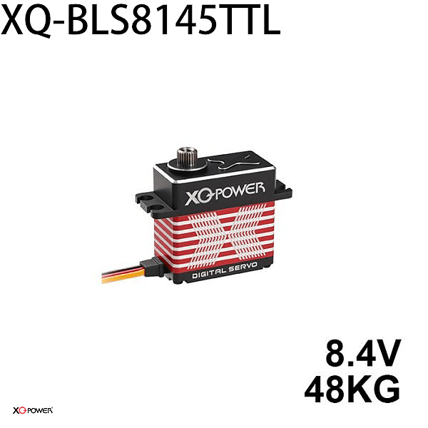 XQ-POWER XQ-BLS8145TTL digital servo rated 8.4 V and 48 kg·cm