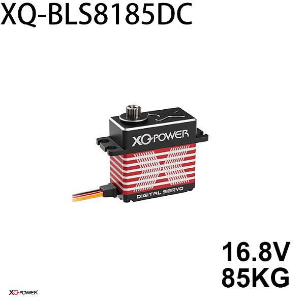XQ-POWER XQ-BLS8185DC digital servo rated 16.8 V and 85 kg·cm