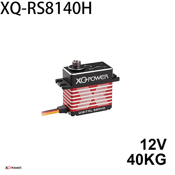 XQ-POWER XQ-RS8140H digital servo rated 12 V and 40 kg·cm