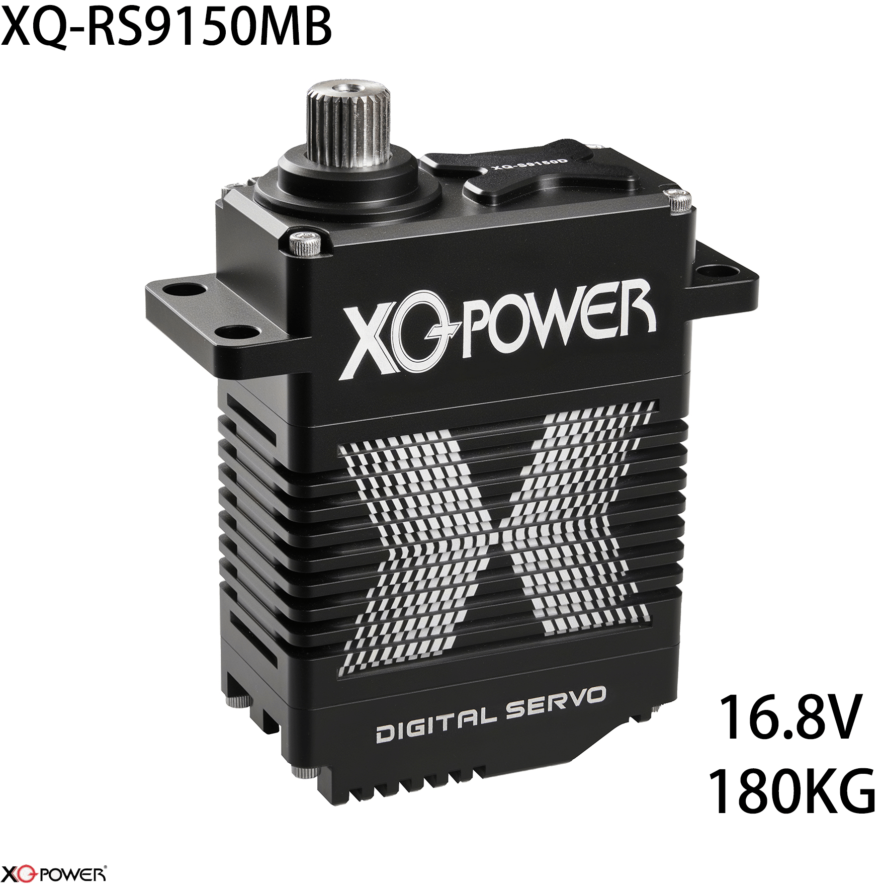 XQ-POWER XQ-RS9150MB digital servo rated 16.8 V and 180 kg·cm
