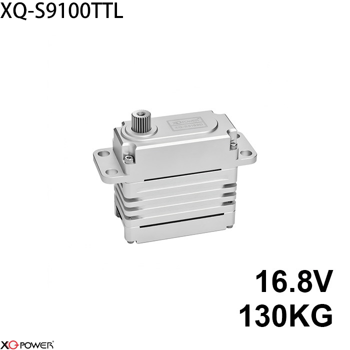 XQ-POWER XQ-S9100TTL digital servo rated 16.8 V and 130 kg·cm