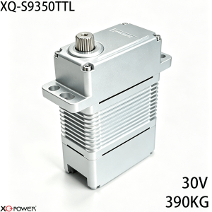 XQ-POWER XQ-S9350TTL digital servo rated 30 V and 390 kg·cm