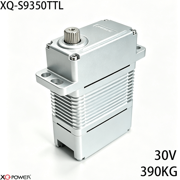 XQ-POWER XQ-S9350TTL digital servo rated 30 V and 390 kg·cm