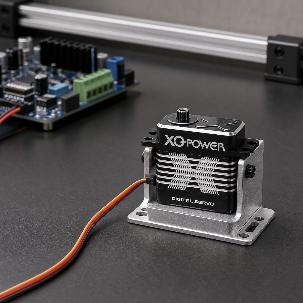 Coreless Serial Bus Servo S8050TTL 54kg Heavy Torque Magnetic Encoder